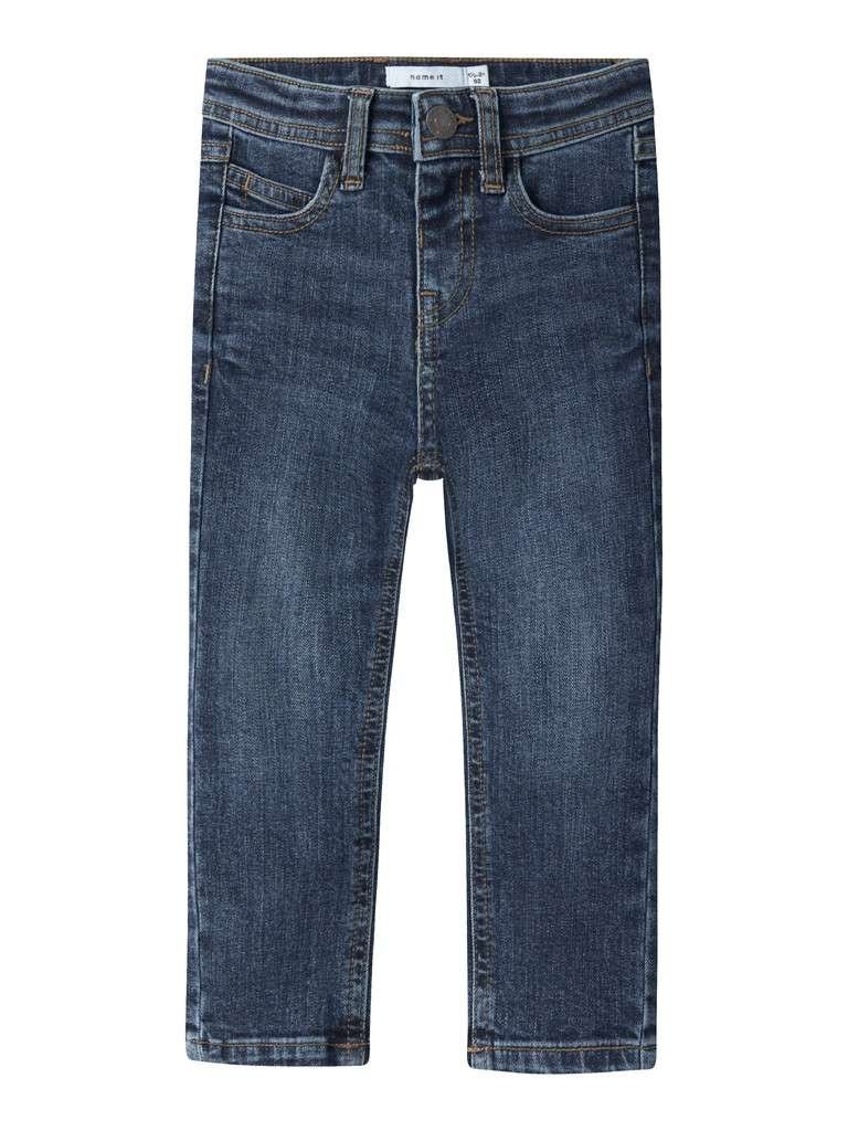 NAME IT SILAS SLIM JEANS 8809-MD TB, Dongeribukse, Dark Blue Denim, Mørk Blå Denim, 2- 6 år - Bilde 3