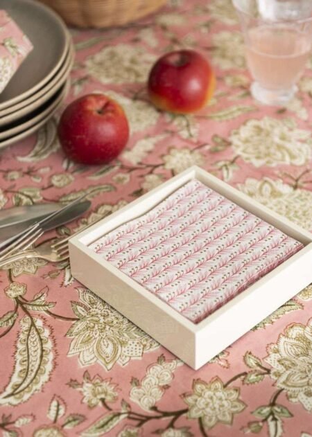 Bungalow Denmark Serviett, Paper Napkin 12,5x12,5cm Naya Rose 50 stk