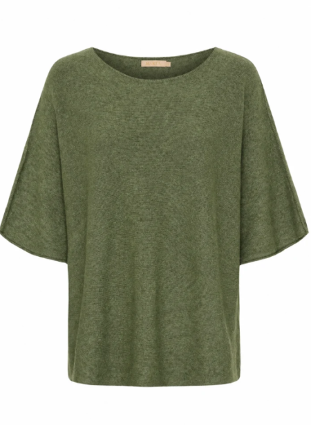 Mdc Sia Knit- Genser, Military - Army/Militørgrønn, Viskoseblanding